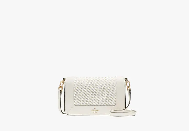 Lena Straw Mini Crossbody image 1