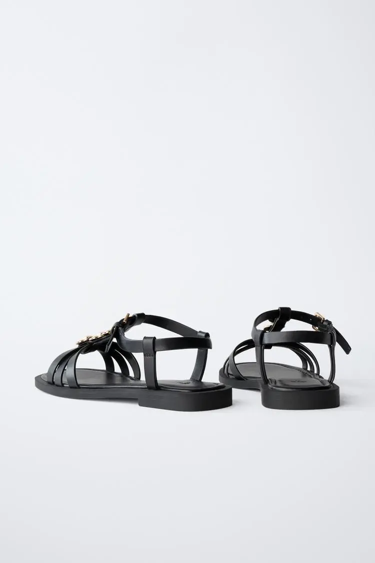 SHELL SANDALS image 4