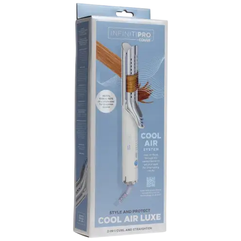 InfinitiPRO by Conair Cool Air Luxe 2-in-1 Curler and Straightener image 2