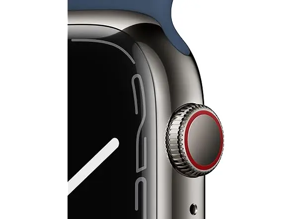 (NEW) Apple Watch Series 7 [GPS + Cellular 45mm] Smart Watch Fitness Tracker, Blood Oxygen & ECG Apps, Always-On Retina Display, Water Resistant image 2