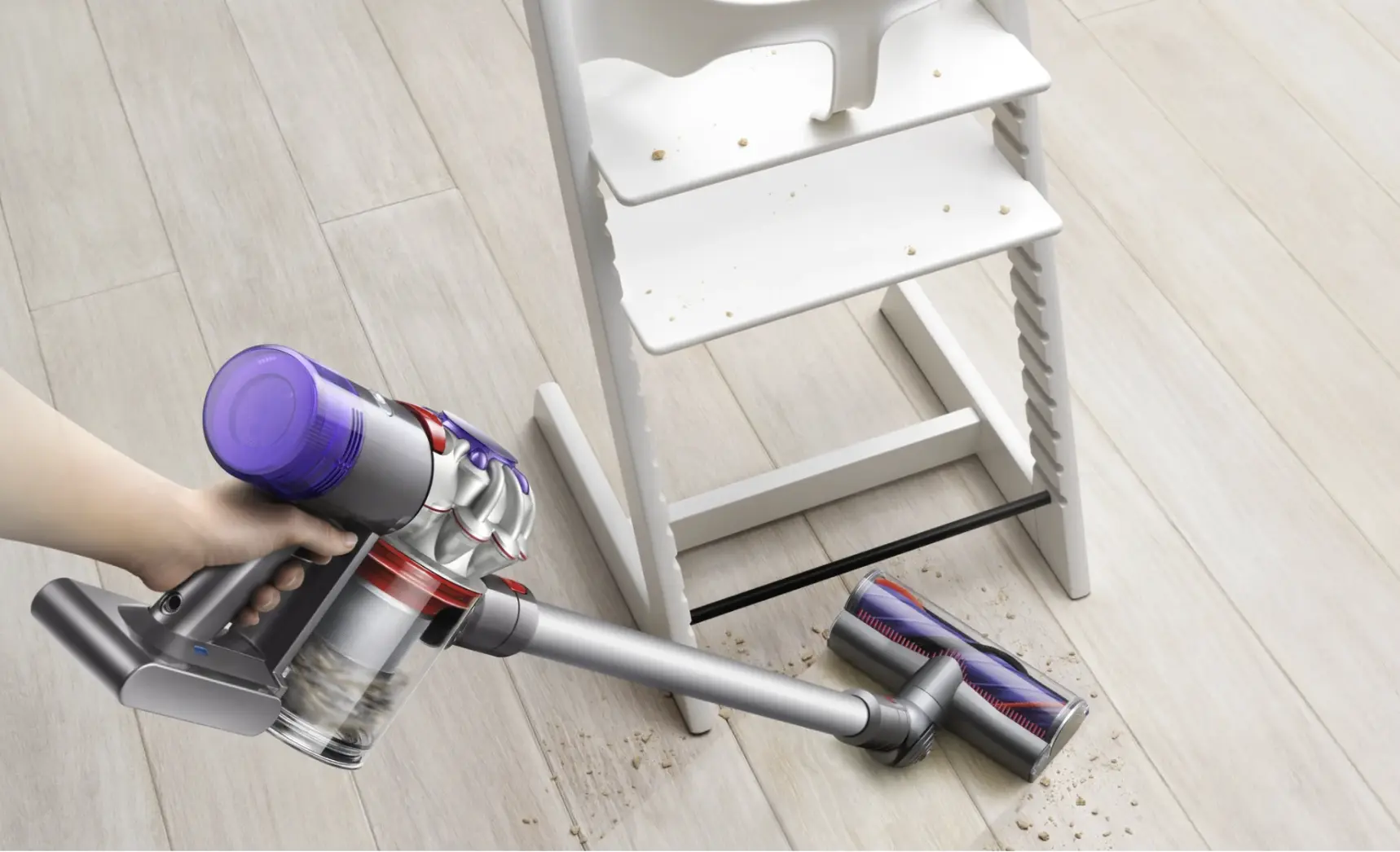 Dyson V7 Advanced Cordless Vacuum Cleaner | Silver | New image