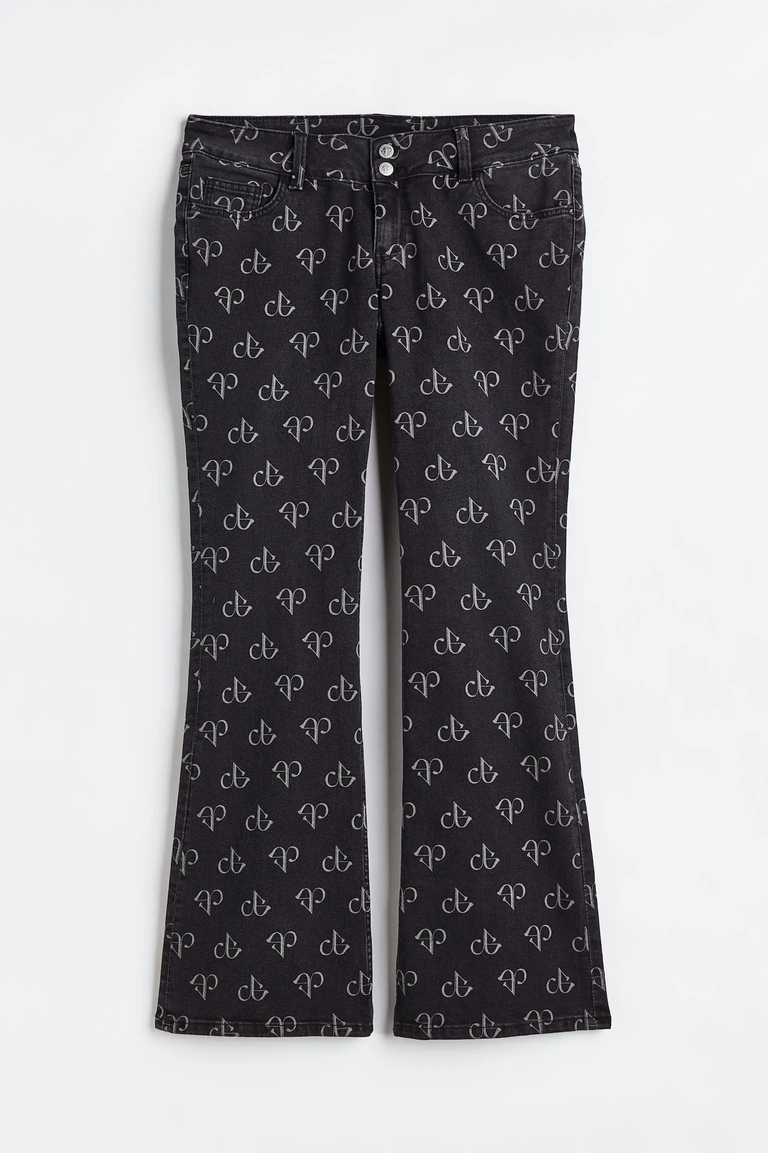 H&M+ Flared Low Jeans image 1