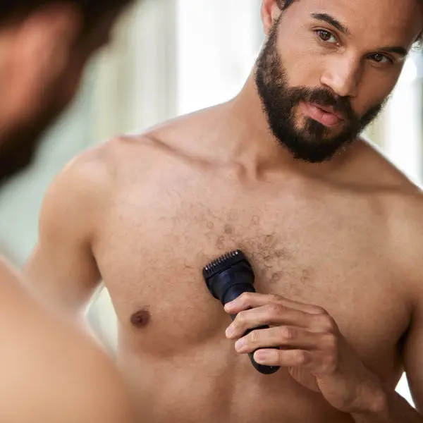 MultiShape Beard, Hair & Body Trimmer Starter Kit with 4 Combs (1-30mm) image 5