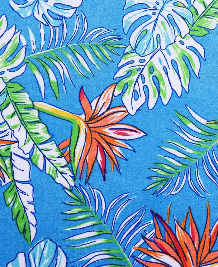Tommy Bahama Home Bahama Palms Cotton Oversized Beach Towel, 72" x 36" image 3