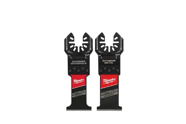 Nitrus Carbide Extreme Materials Blade with Nitrus Carbide Extreme Metal Cutting Oscillating Tool Blade (2-Pack) image