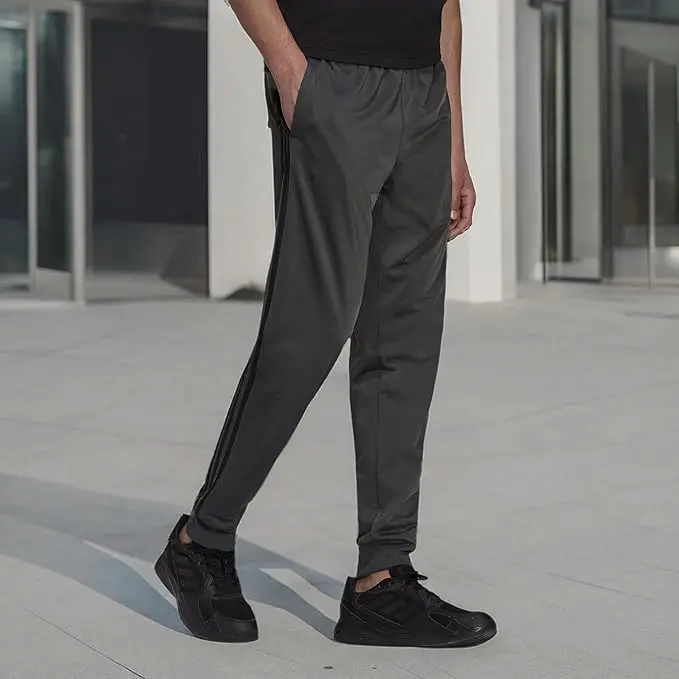 adidas Men's Essentials 3-Stripes Tricot Jogger Pants image 2