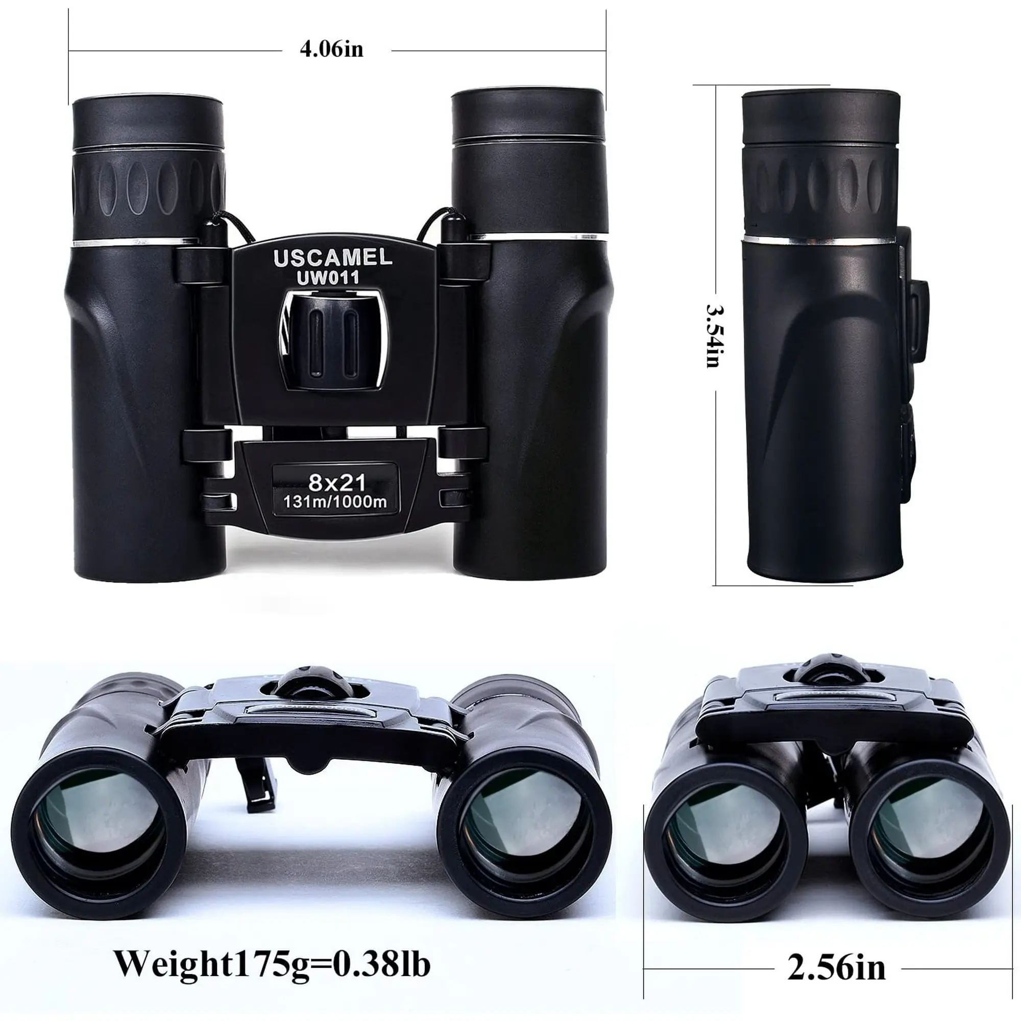 USCAMEL 8x21 Binoculars for Adults Kids, Waterproof Folding Compact Lightweight Small Binoculars for Bird Watching Outdoor Hiking Travel Concerts Theater image 8