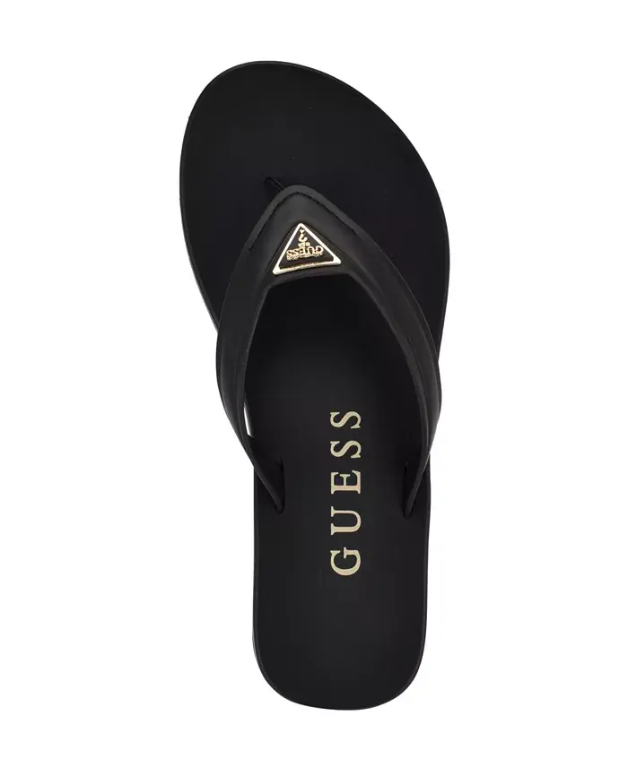 Candry Triangle Logo Eva Thong Flip Flops image 4