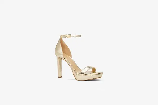 Margot Metallic Platform Sandal image