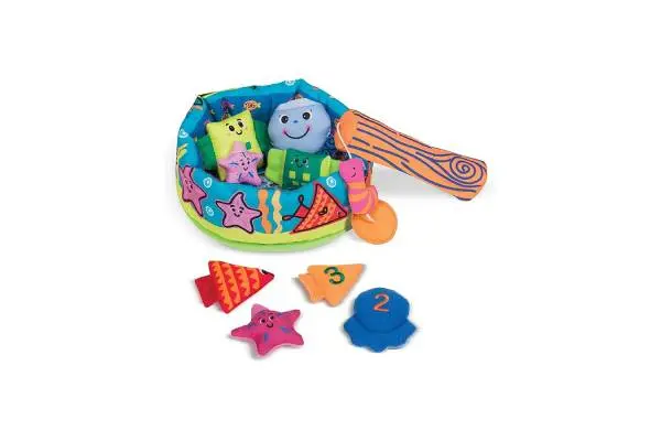 Melissa & Doug K's Kids Fish and Count Learning Game With 8 Numbered Fish to Catch and Release image