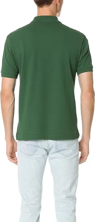 Lacoste Men's L.12.12 Short Sleeve Classic Fit Green Croc Polo image 2