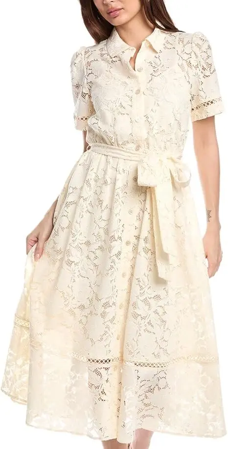 Anne Klein Women's Shirt Tea Dress image 1