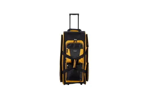 Travelers Club 30" Rolling Multi-Pocket Upright Duffel - Arrowwood image