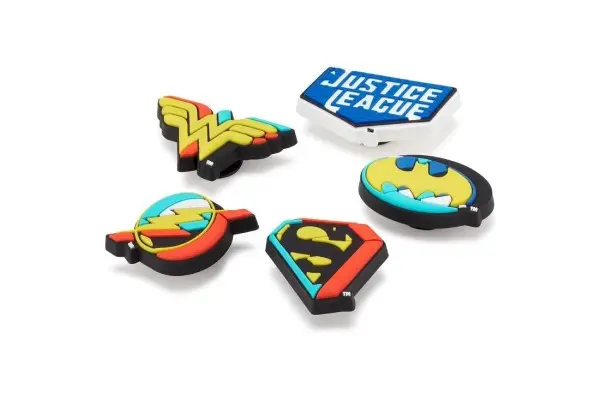 Crocs Jibbitz 5-Pack Superhero Shoe Charms | Jibbitz image
