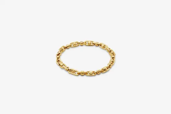Astor Link Precious Metal-Plated Brass Bracelet image