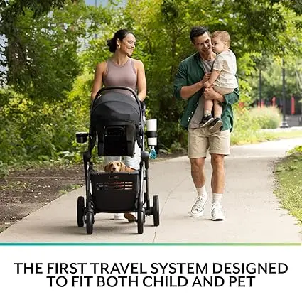 Evenflo Pivot Troop Child and Pet Modular Travel System (Rhodesboro Black) image 2
