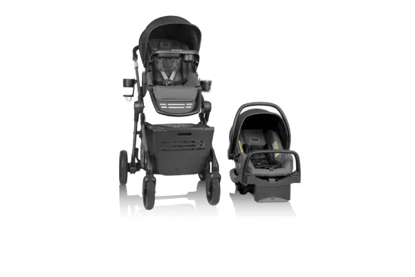 Evenflo Pivot Troop Child and Pet Modular Travel System (Rhodesboro Black) image
