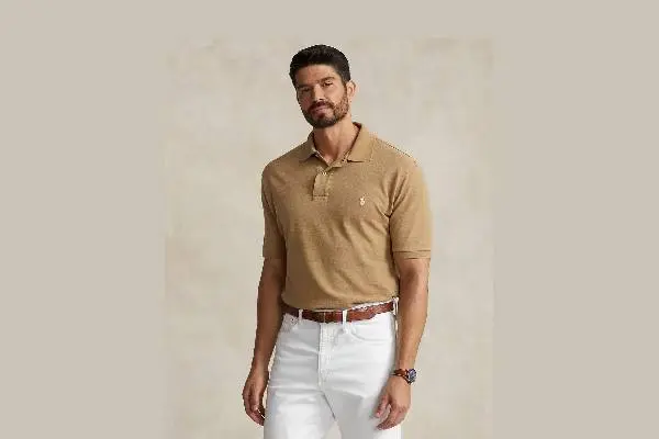Polo Ralph Lauren Men's Big & Tall The Iconic Mesh Polo Shirt image