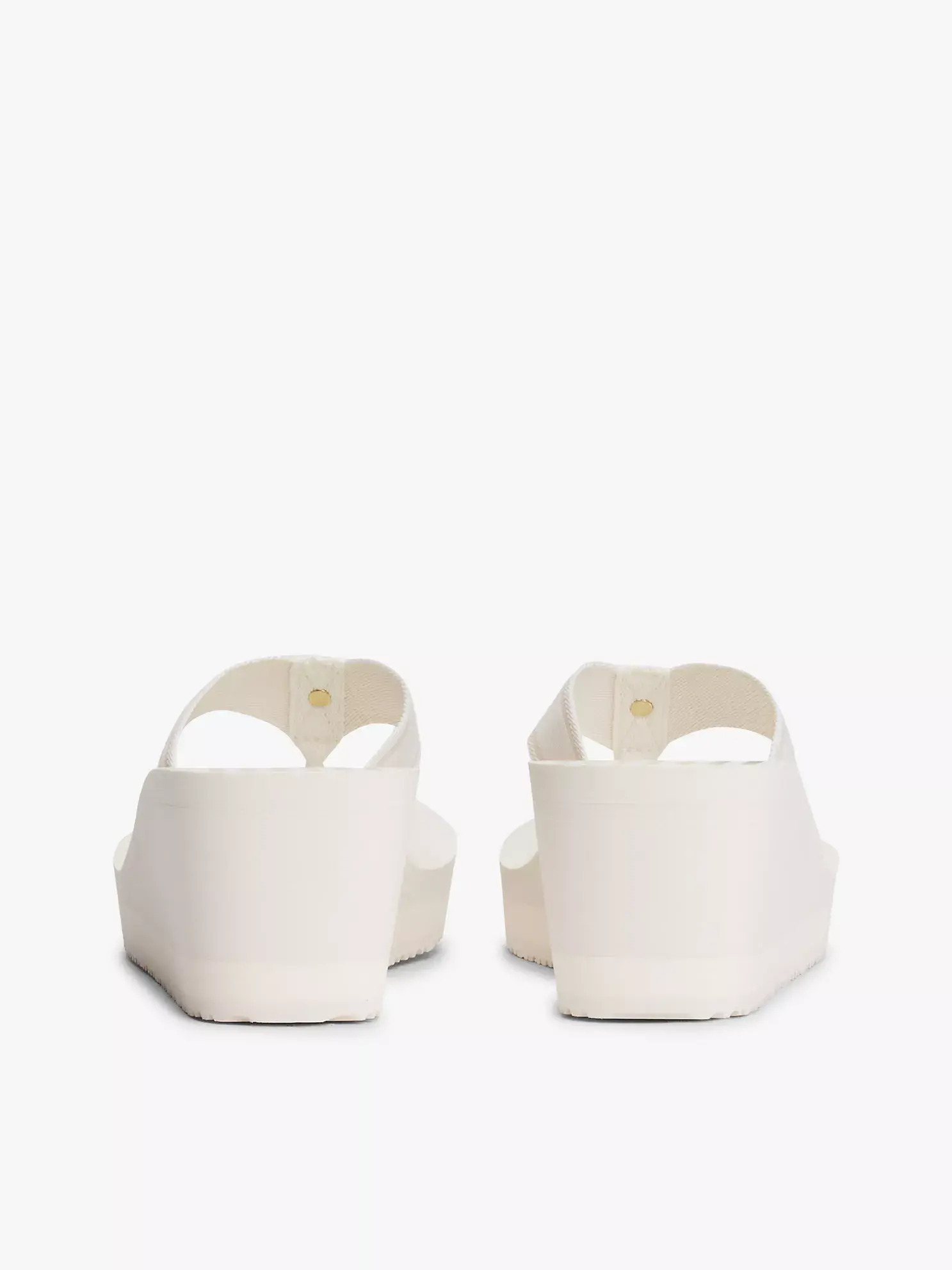Logo Web-Strap Wedge Flip-Flop image 4