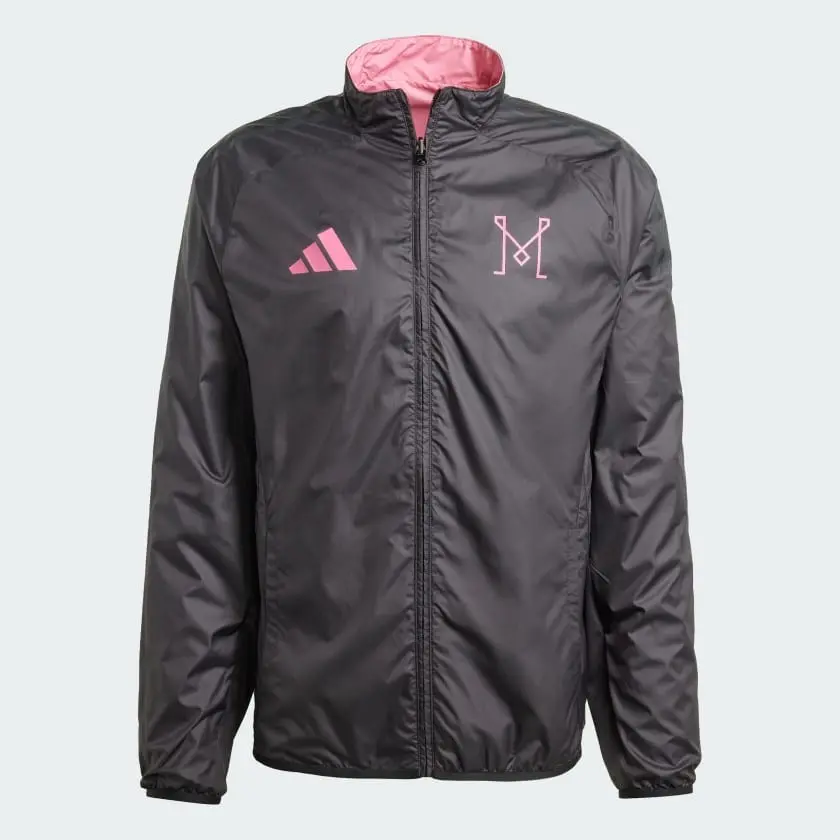 Adidas Men Inter Miami CF Reversible Anthem Jacket image 4