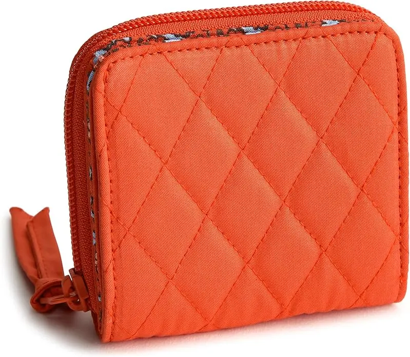 Vera Bradley Women's Premium Cotton Small Zip-Around Wallet image 1