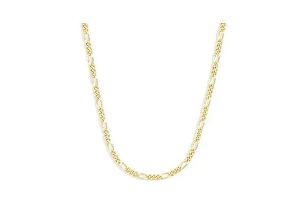 Amazon Essentials 5mm Plated Figaro Chain for Men or Women image