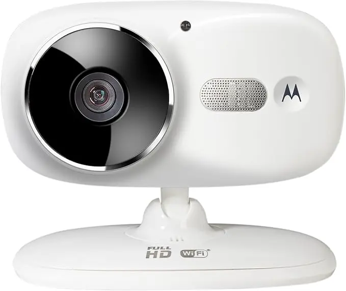 Motorola FOCUS86 Wi-Fi HD Home Video Camera with Digital Zoom (White) image 1