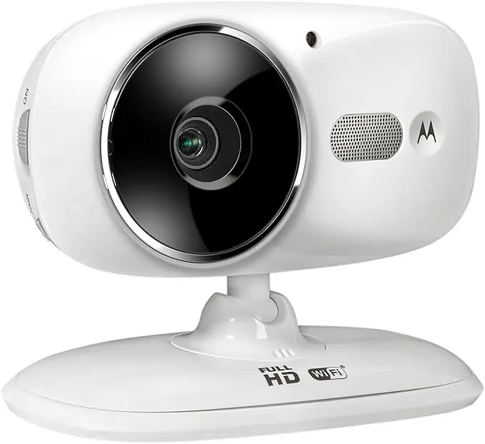 Motorola FOCUS86 Wi-Fi HD Home Video Camera with Digital Zoom (White) image 3