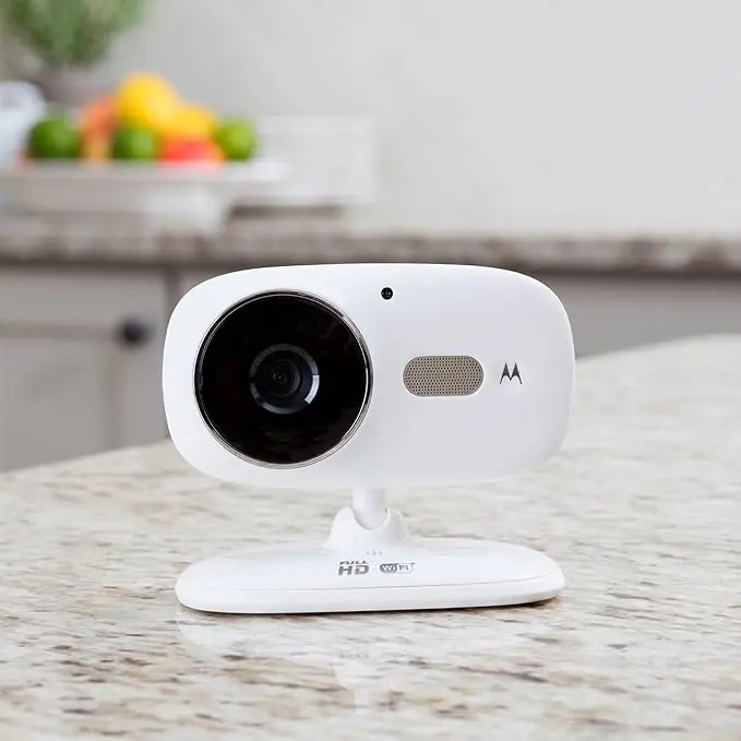 Motorola FOCUS86 Wi-Fi HD Home Video Camera with Digital Zoom (White) image 4